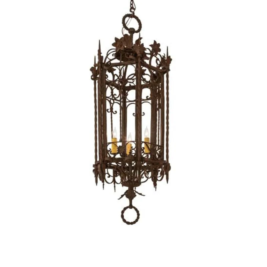 Meyda Tiffany Gordes 3 Light 28" Wide Candle Style Chandelier - Image 1