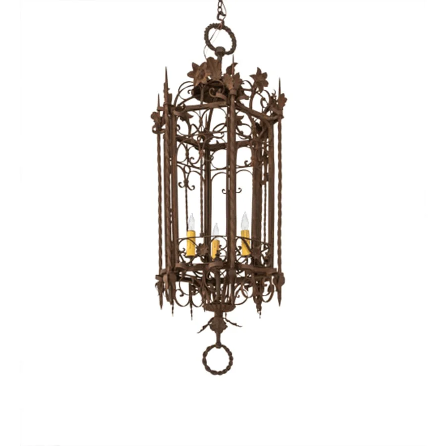 Meyda Tiffany Gordes 3 Light 28" Wide Candle Style Chandelier - Image 3