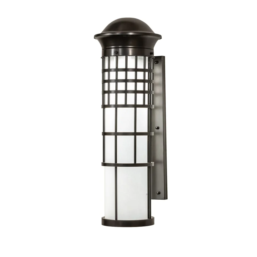 Meyda Tiffany Hudson 30" Tall Wall Sconce - Image 1