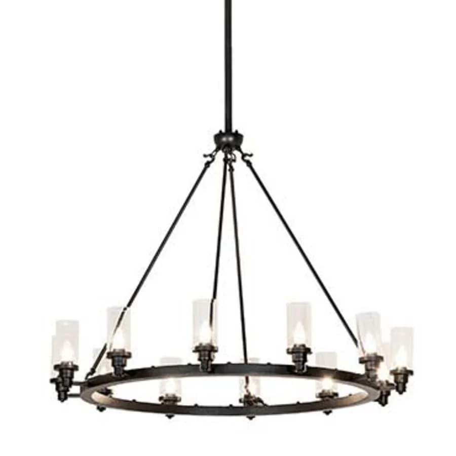 Meyda Tiffany Loxley 12 Light 46" Wide Ring Chandelier - Image 1