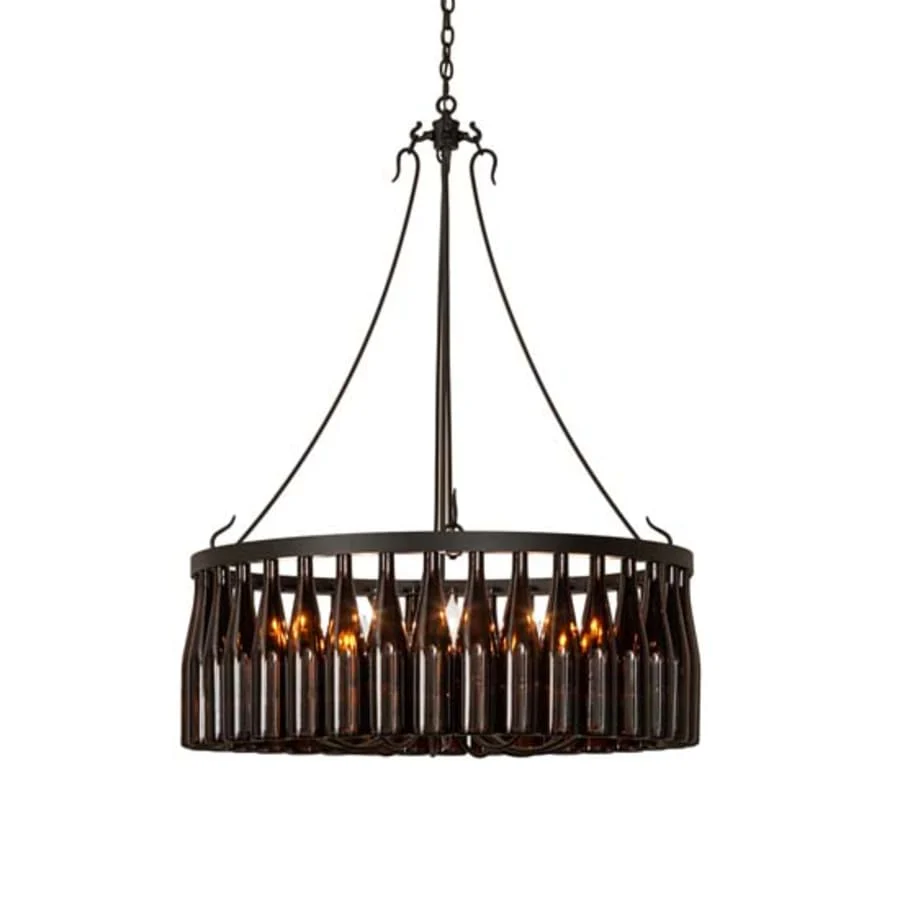 Meyda Tiffany Tuscan Vineyard 12 Light 36" Wide Ring Chandelier - Image 1