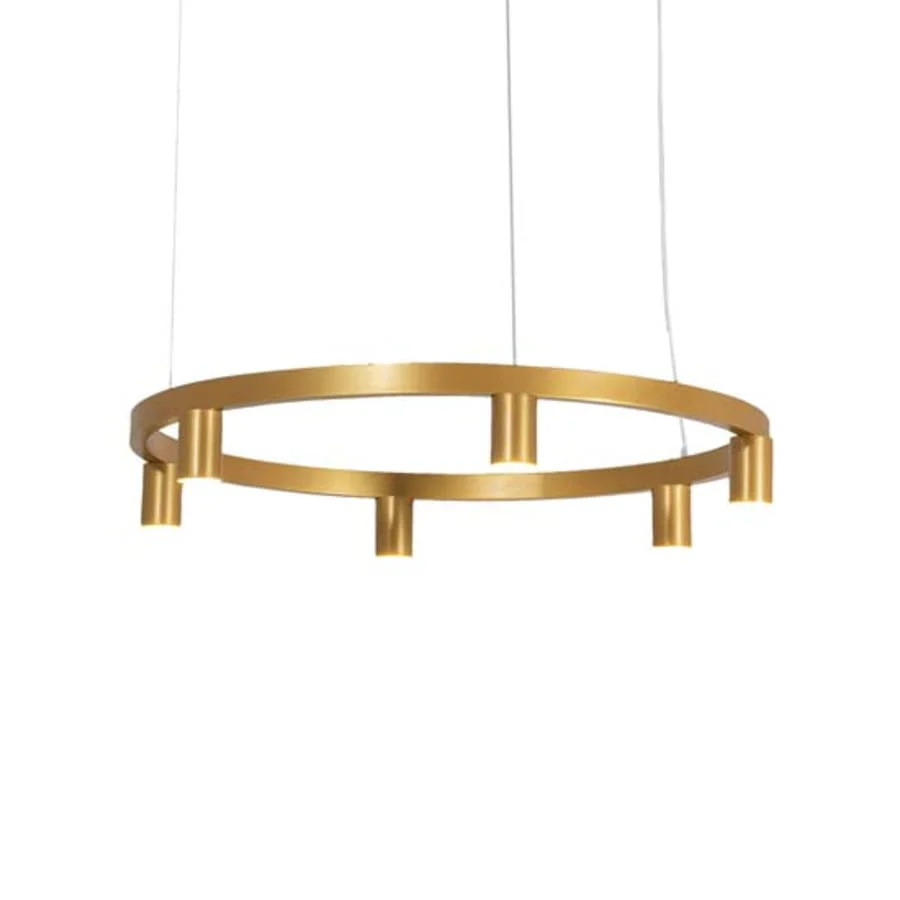 Meyda Tiffany Korfu 6 Light 47" Wide Ring Chandelier - Image 1