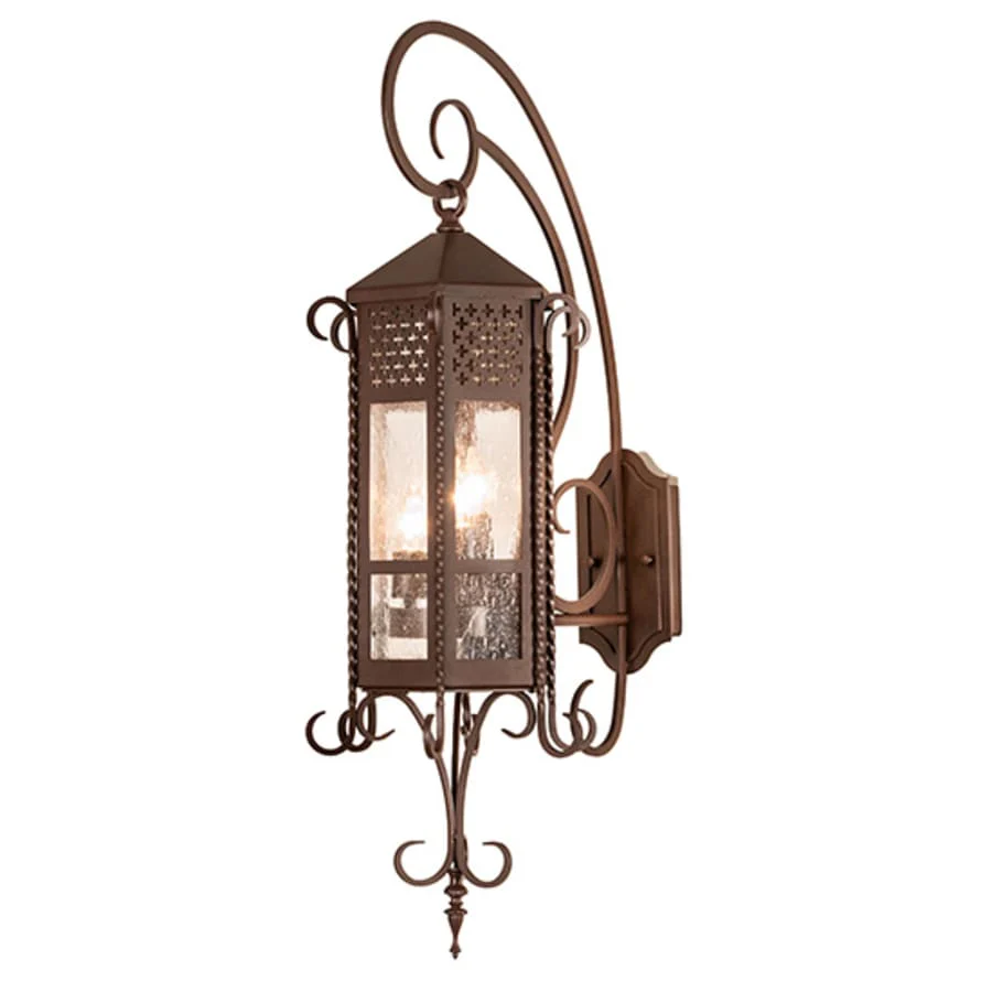 Meyda Tiffany 3 Light 36" Tall Wall Sconce - Image 2