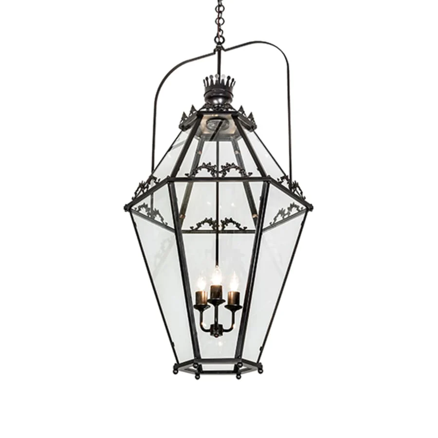 Meyda Tiffany 3 Light 26" Wide Taper Candle Pendant - Image 1