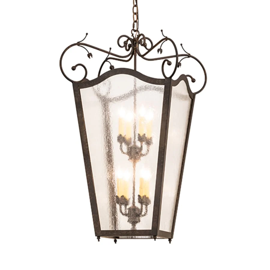 Meyda Tiffany 8 Light 29" Wide Taper Candle Pendant - Image 3