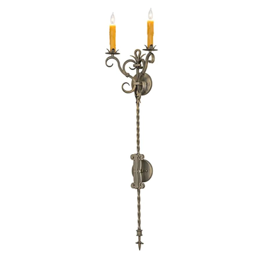 Meyda Tiffany 2 Light 48" Tall Wall Sconce - Image 2