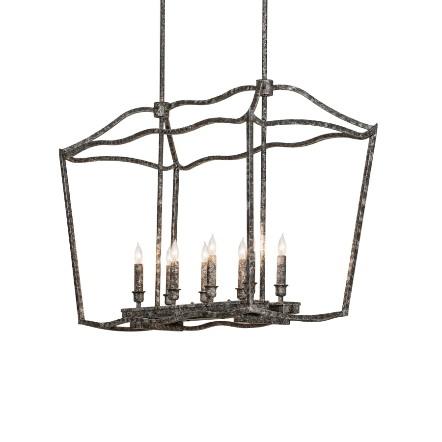 Meyda Tiffany Kitzi 8 Light 34" Wide Taper Candle Style Chandelier - Image 1