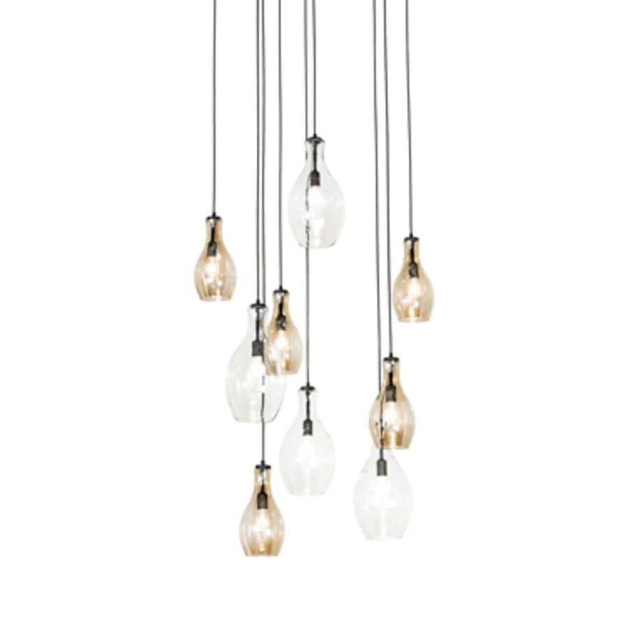 Meyda Tiffany 9 Light 45" Wide Multi Light Pendant - Image 1