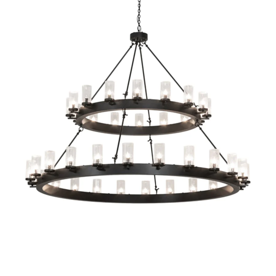 Meyda Tiffany Noziroh Ring 40 Light 72" Wide Ring Chandelier - Image 2