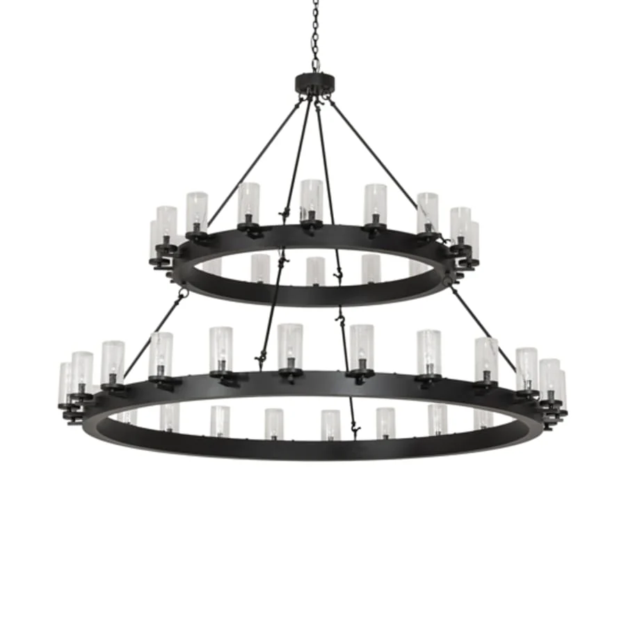 Meyda Tiffany Noziroh Ring 40 Light 72" Wide Ring Chandelier - Image 3