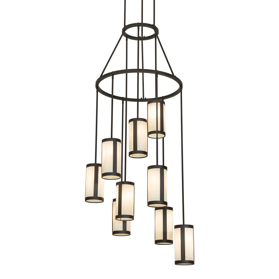 Meyda Tiffany Cartier 9 Light 35" Wide Chandelier - Image 1