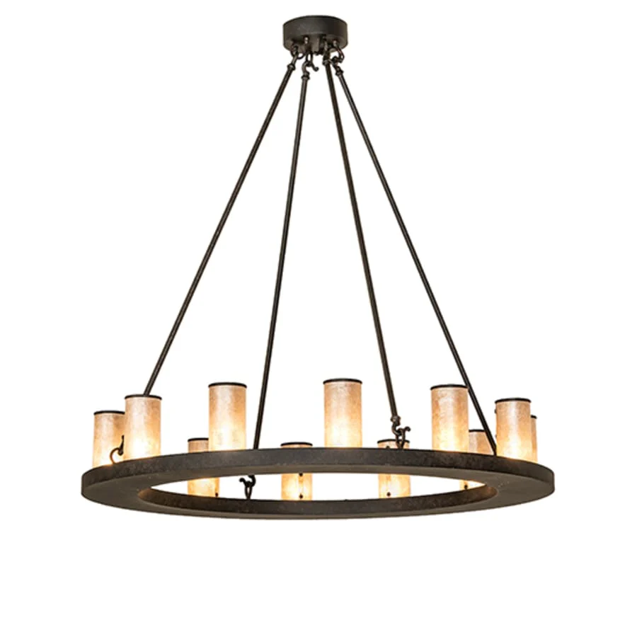 Meyda Tiffany Loxley 12 Light 42" Wide Ring Chandelier - Image 2