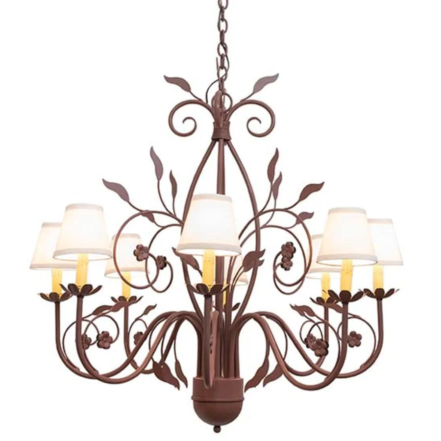 Meyda Tiffany Bordeaux 8 Light 37" Wide Chandelier - Image 1