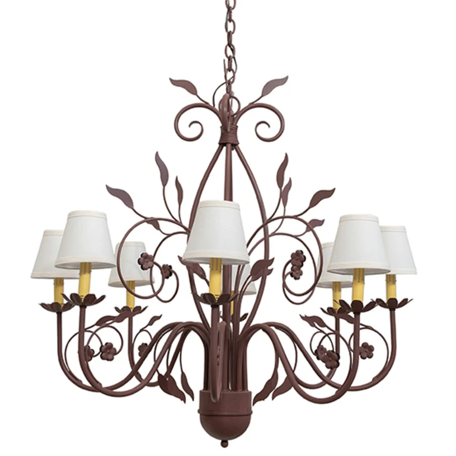 Meyda Tiffany Bordeaux 8 Light 37" Wide Chandelier - Image 3
