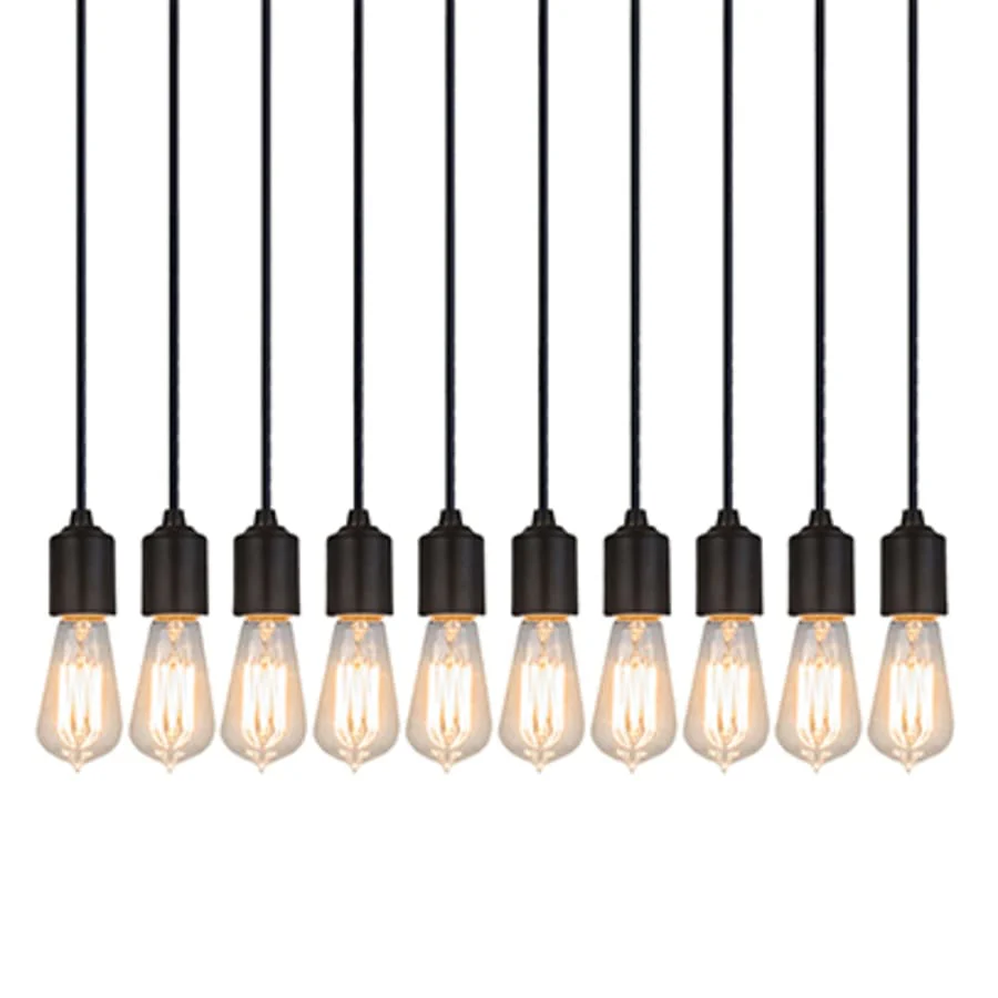 Meyda Tiffany 10 Light 27" Wide Linear Pendant - Image 1