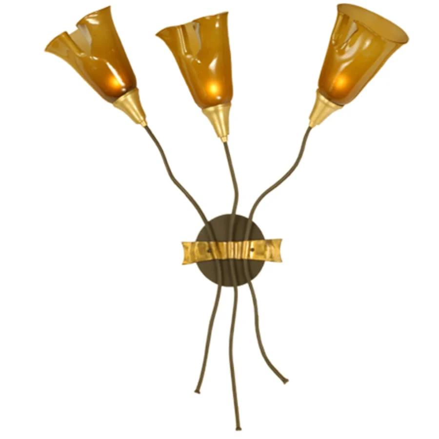 Meyda Tiffany Wilmington 3 Light 33" Tall Wall Sconce - Image 1