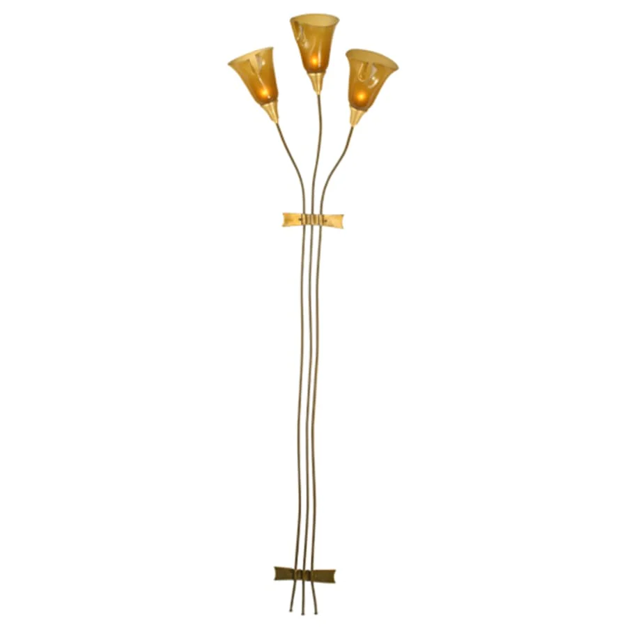 Meyda Tiffany Wilmington 3 Light 80" Tall Wall Sconce - Image 1
