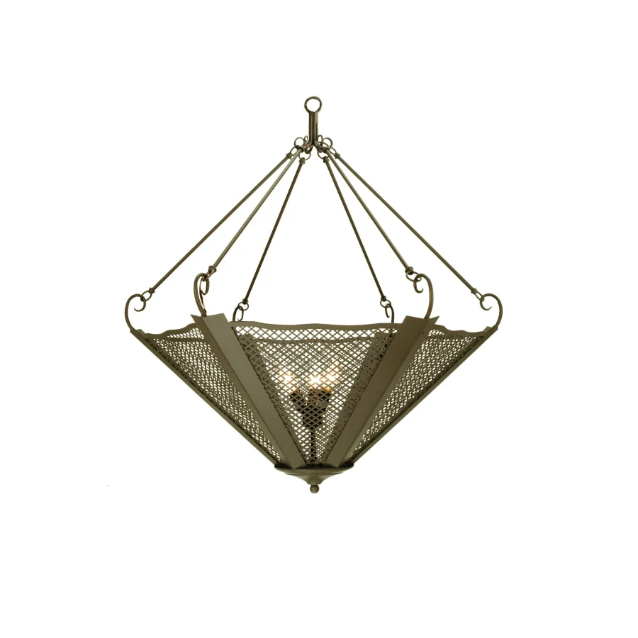 Meyda Tiffany 38" W Umbrella Inverted Pendant - Image 1