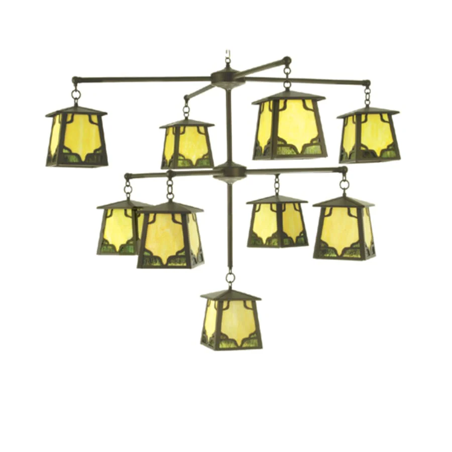 Meyda Tiffany Kirkpatrick 9 Light 55" Wide Chandelier - Image 1