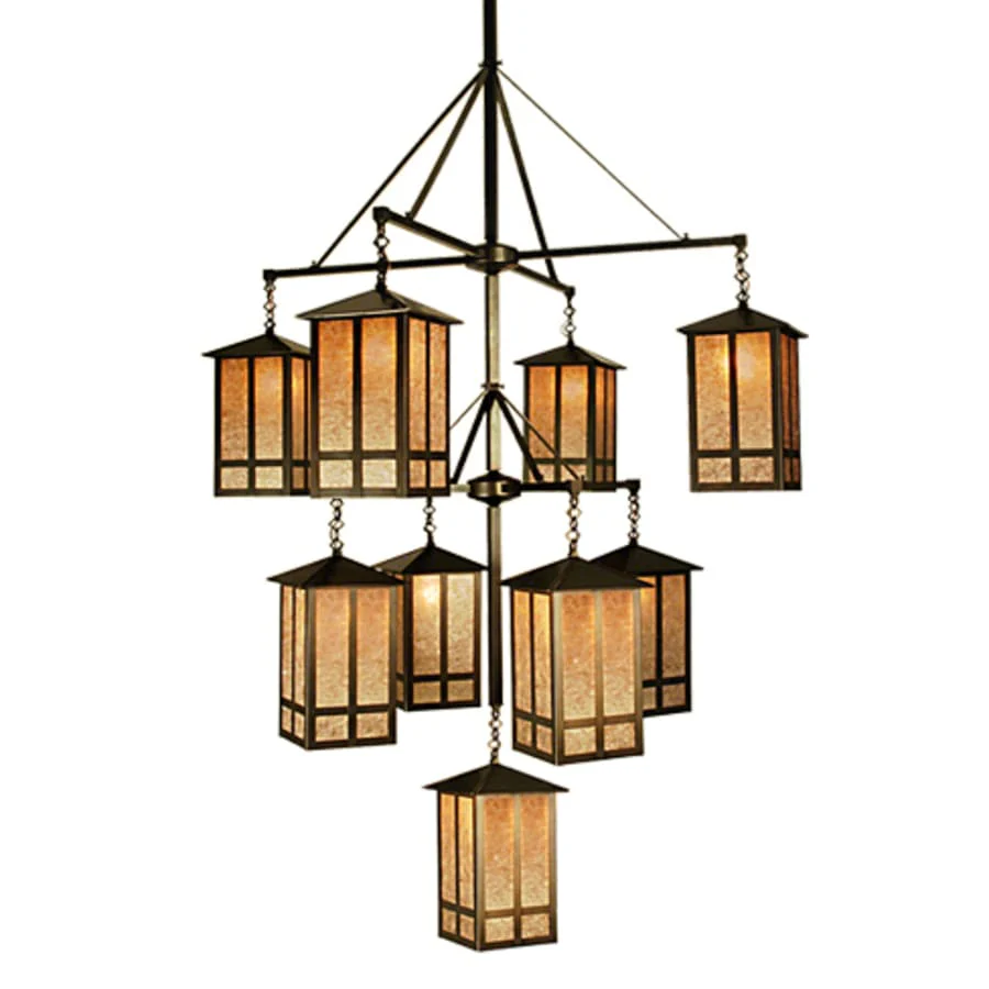 Meyda Tiffany Church Street 9 Light 44" Wide Chandelier - Image 1