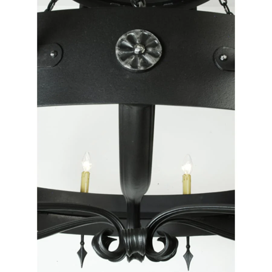 Meyda Tiffany Warwick 18 Light 66" Wide Taper Candle Style Chandelier - Image 3