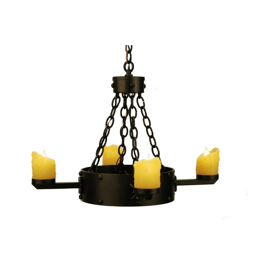 Meyda Tiffany 24.5" W Kingston 4 Light Chandelier - Image 1