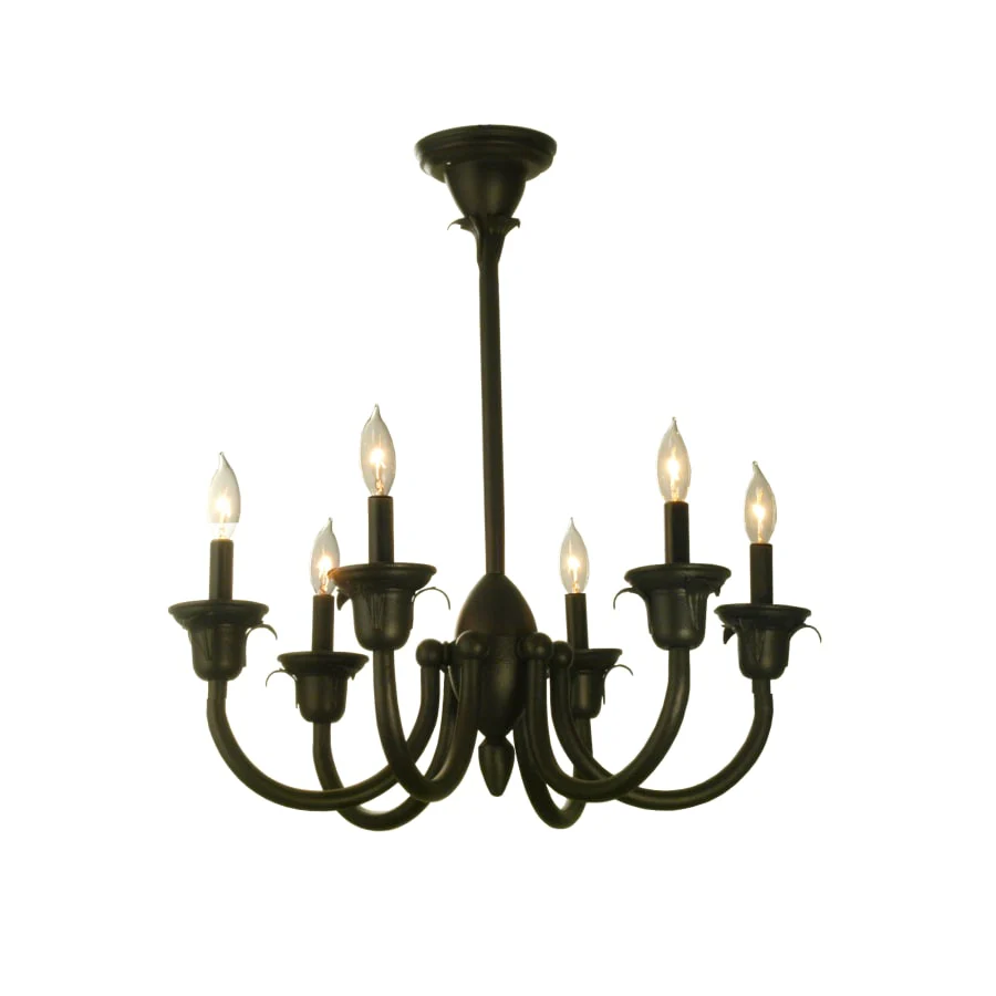 Meyda Tiffany 27" W Rhythm 6 Light Chandelier - Image 1