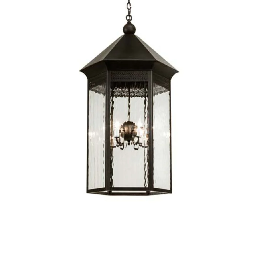 Meyda Tiffany Thornhedge 6 Light 24" Wide Pendant - Image 1