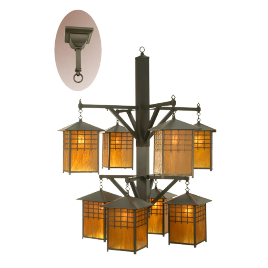 Meyda Tiffany Castille 8 Light 47" Wide Chandelier - Image 2