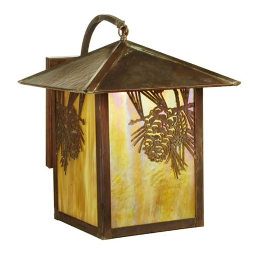 Meyda Tiffany Square Seneca 22″ Tall Wall Sconce