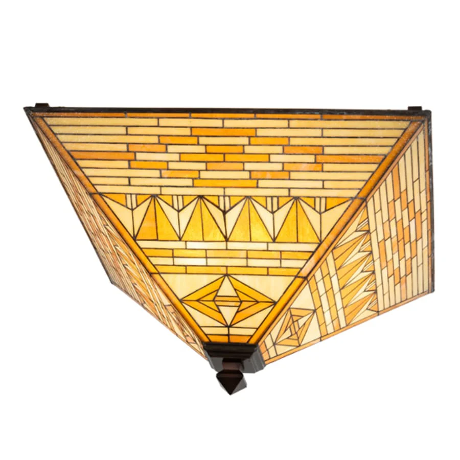 Meyda Tiffany Valencia Mission 4 Light 41" Wide Flush Mount Ceiling Fixture - Image 2