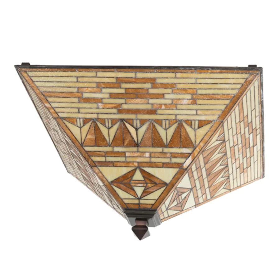 Meyda Tiffany Valencia Mission 4 Light 41" Wide Flush Mount Ceiling Fixture - Image 3
