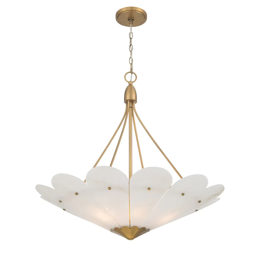 Minka Lavery Althira 6 Light 33" Wide Pendant with Alabaster Shade - Image 3