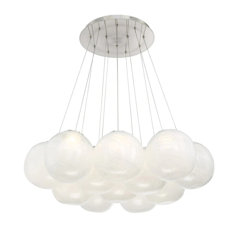 Modern Forms Cosmic 12 Light 36" Wide 3000K LED Suspension Multi Light Pendant - Image 1
