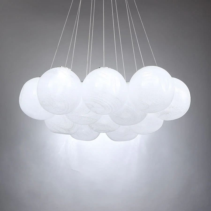 Modern Forms Cosmic 12 Light 36" Wide 3000K LED Suspension Multi Light Pendant - Image 3