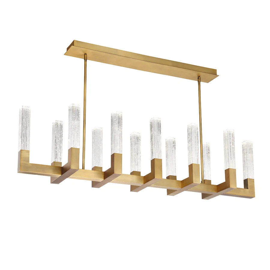 Modern Forms Cinema 12 Light 54" Wide Integrated LED Linear Chandelier - Image 2
