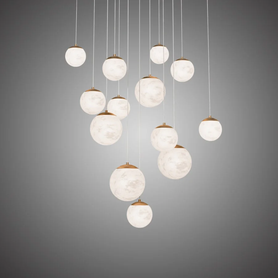 Modern Forms Pisces 13 Light 20" Wide LED Multi Light Pendant - Image 2