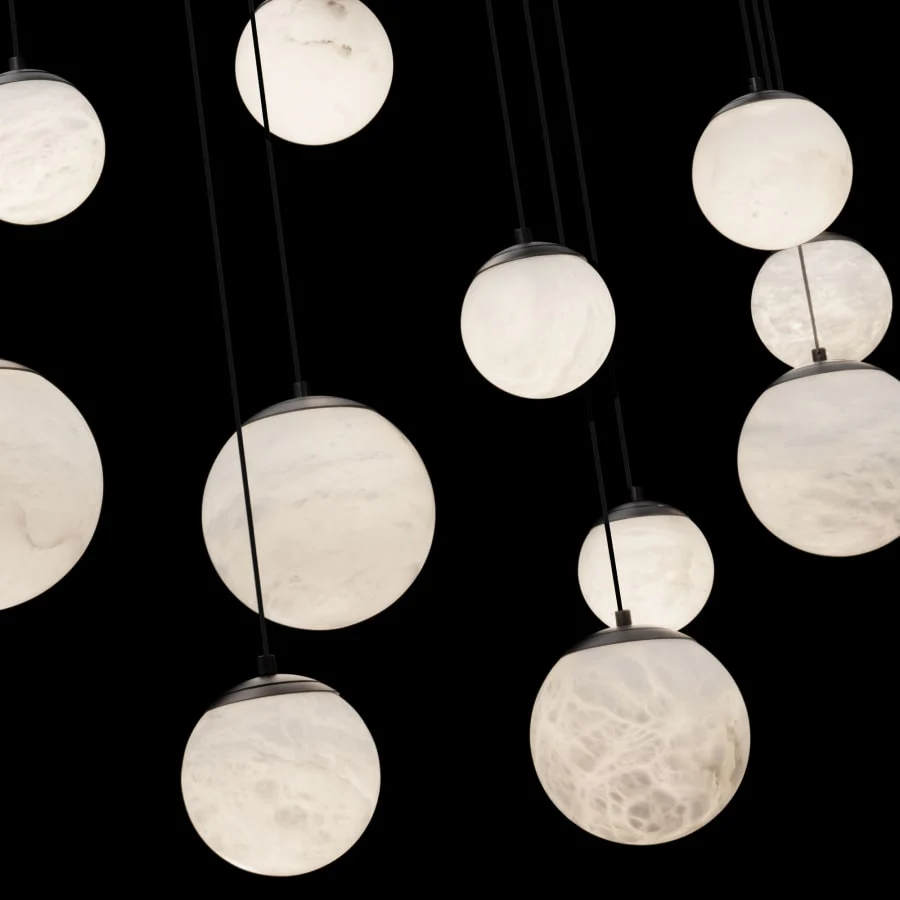 Modern Forms Pisces 14 Light 10" Wide LED Linear Pendant - Image 2