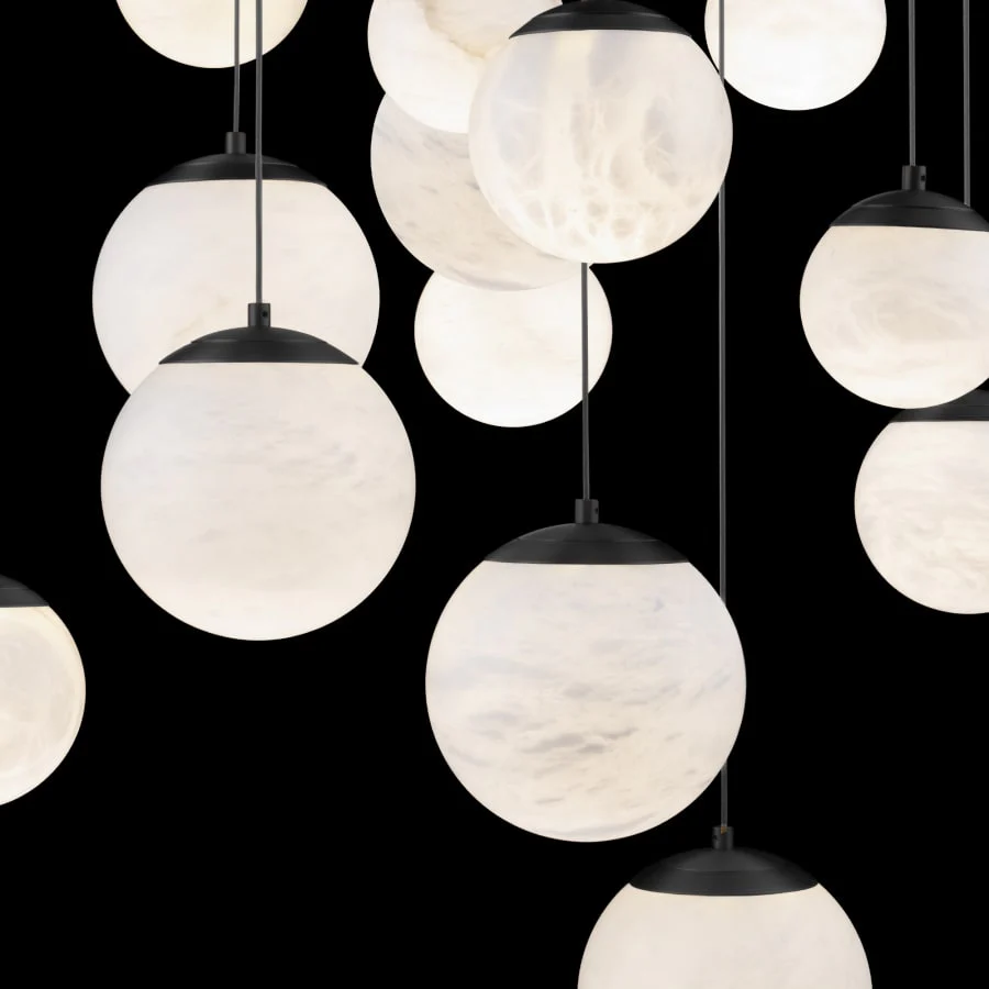 Modern Forms Pisces 15 Light 23" Wide LED Multi Light Pendant - Image 3