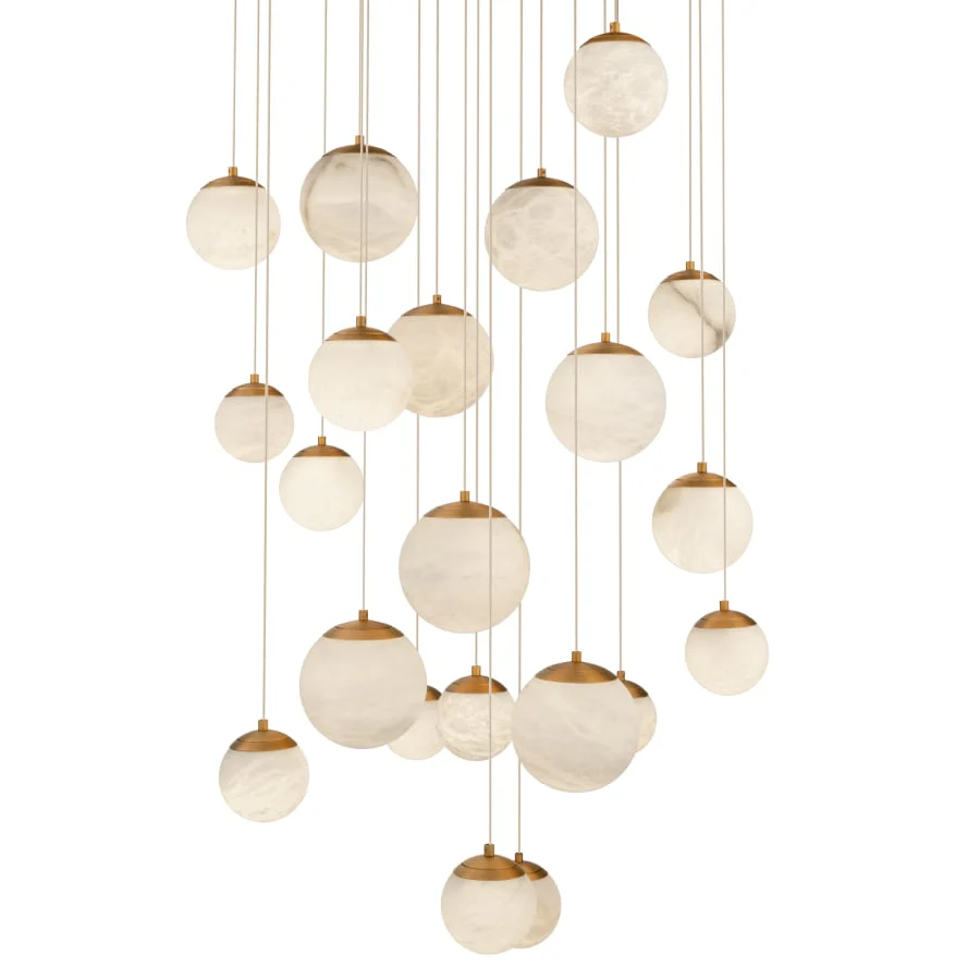 Modern Forms Pisces 21 Light 26" Wide LED Multi Light Pendant - Image 1