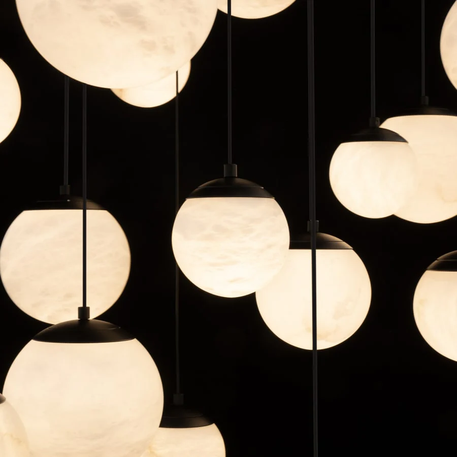 Modern Forms Pisces 25 Light 28" Wide LED Multi Light Pendant - Image 2