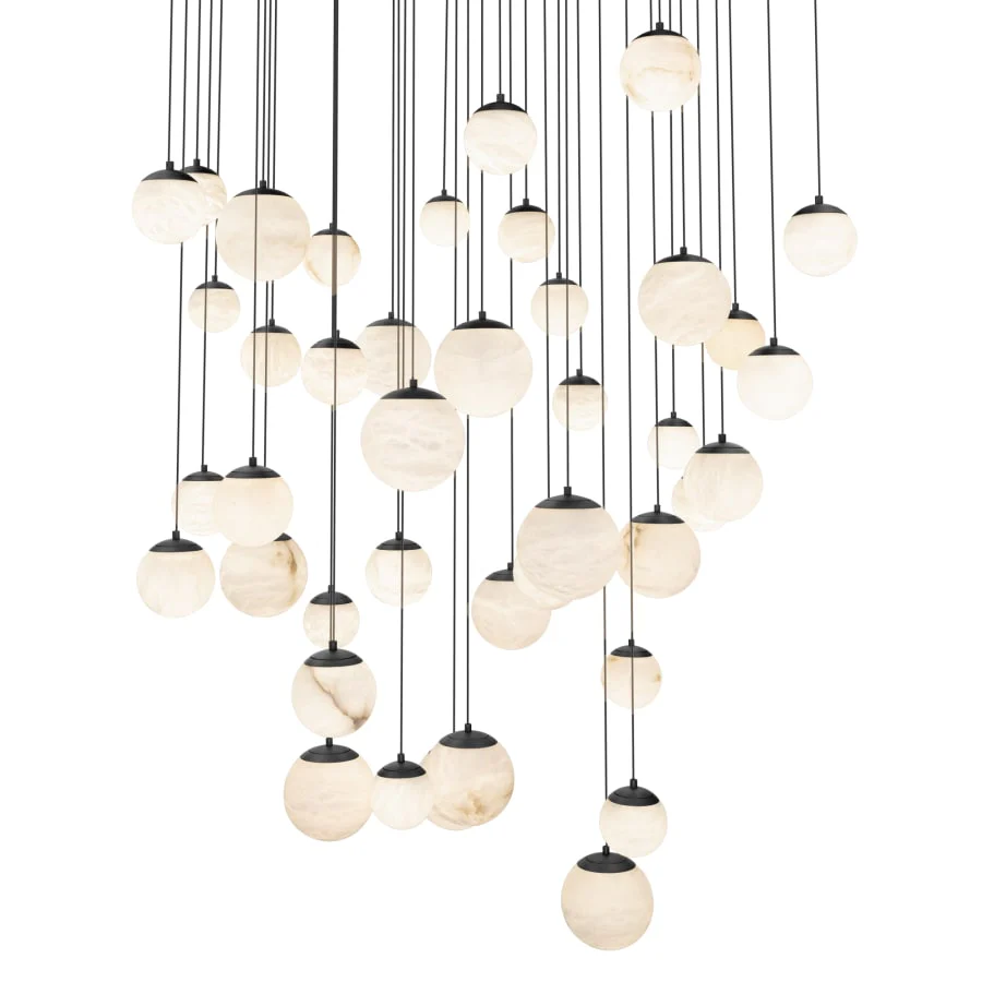 Modern Forms Pisces 41 Light 36" Wide LED Multi Light Pendant - Image 1