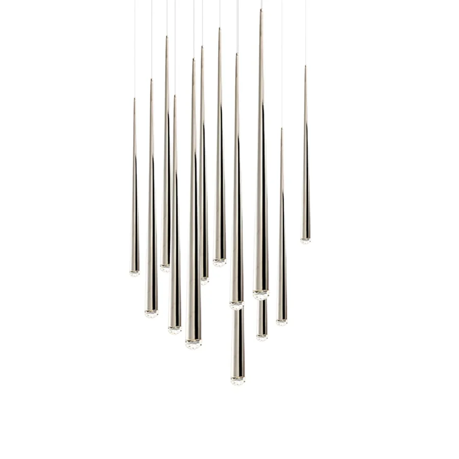Modern Forms Cascade 13 Light 20" Wide LED Crystal Multi Light Pendant - Image 1