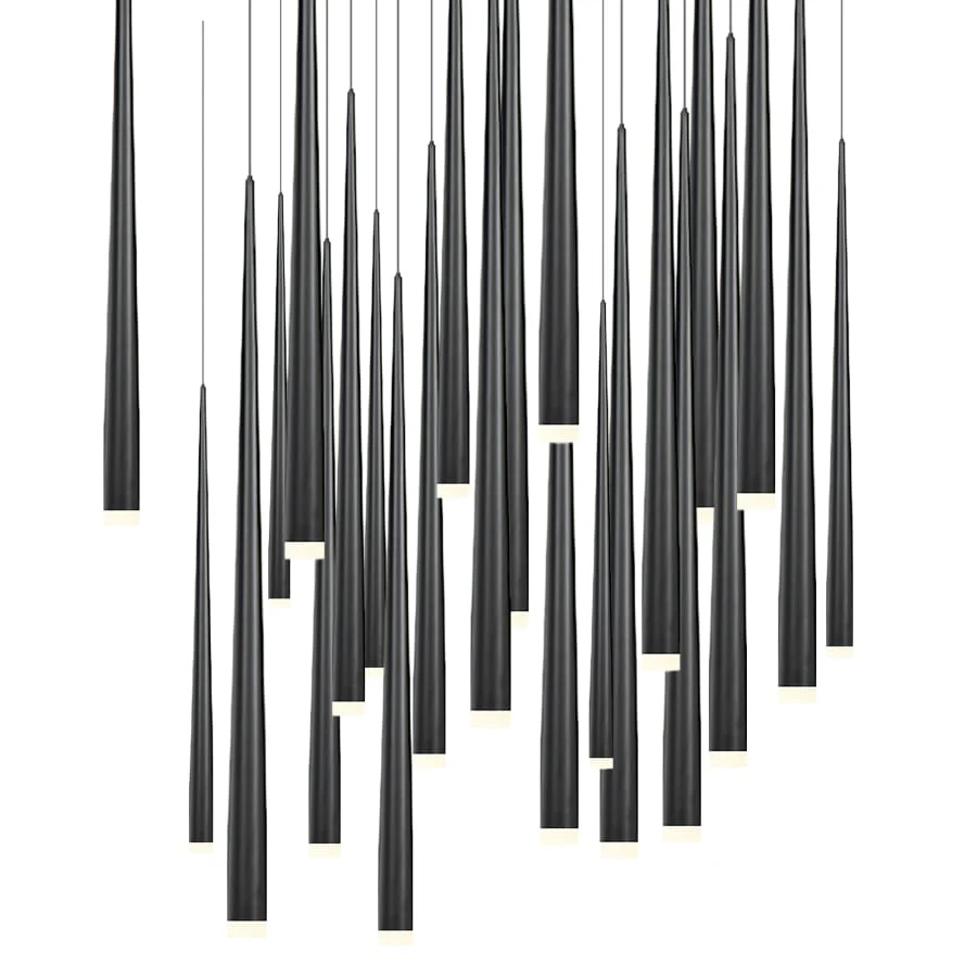 Modern Forms Cascade 25 Light 28" Wide LED Suspension Multi Light Pendant - Image 1