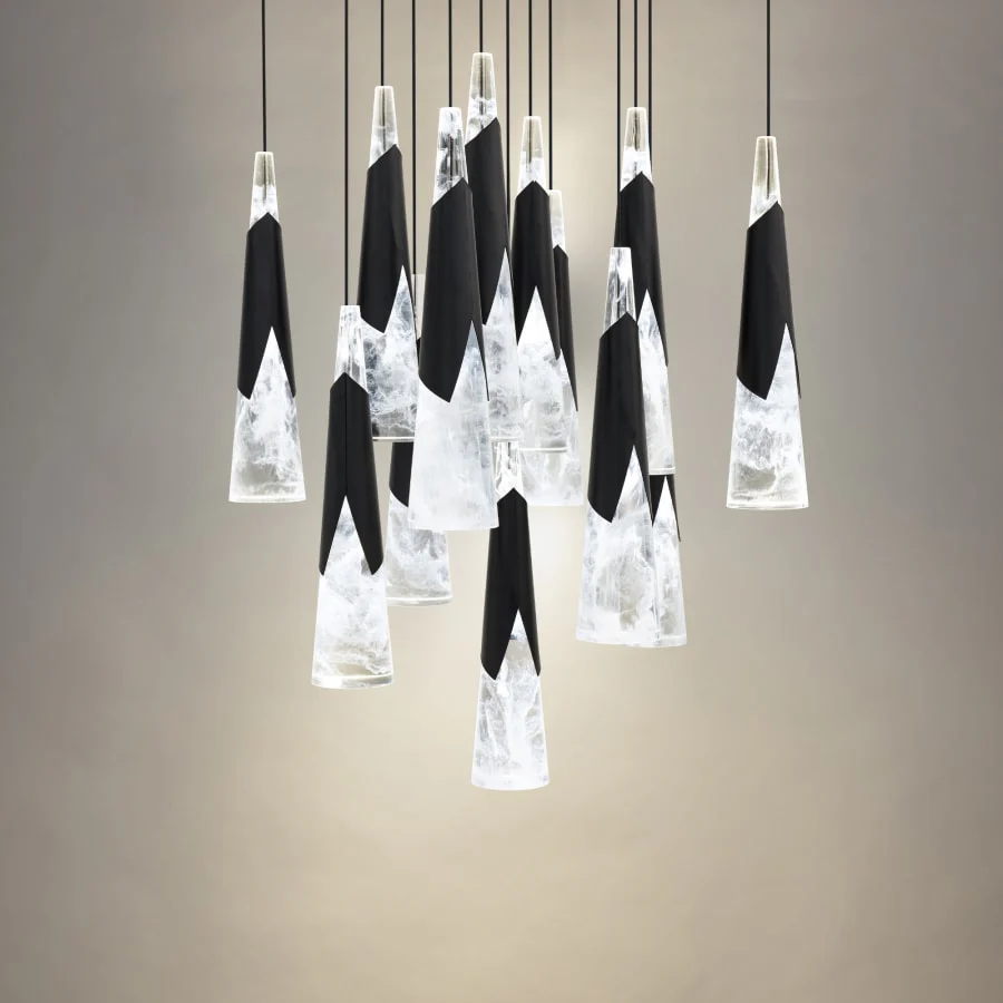 Modern Forms Kilt 13 Light 20" Wide LED Suspension Multi Light Pendant - Image 2