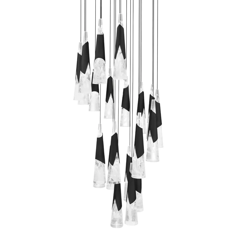 Modern Forms Kilt 21 Light 26" Wide LED Suspension Multi Light Pendant - Image 1