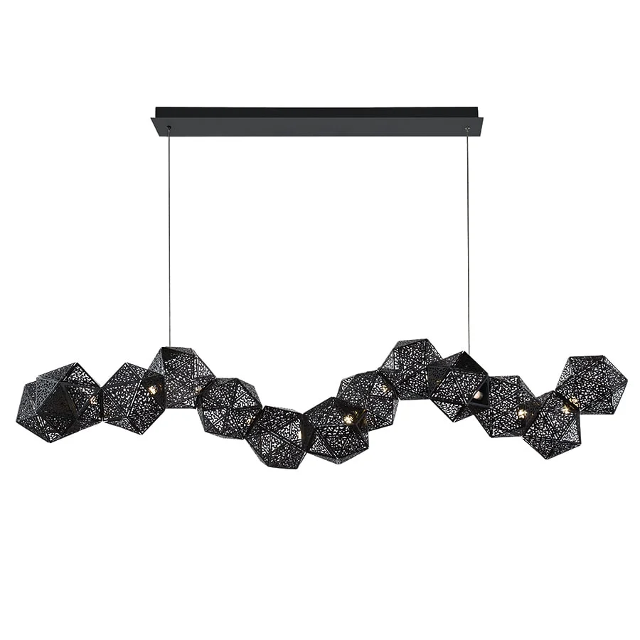 Modern Forms Riddle 64" Wide Integrated LED Linear Chandelier - Image 2