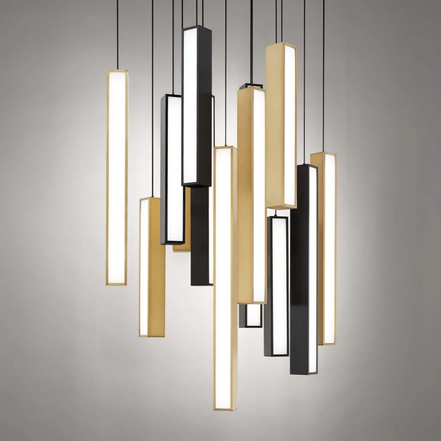 Modern Forms Chaos 13 Light 20" Wide LED Suspension Multi Light Pendant - Image 2