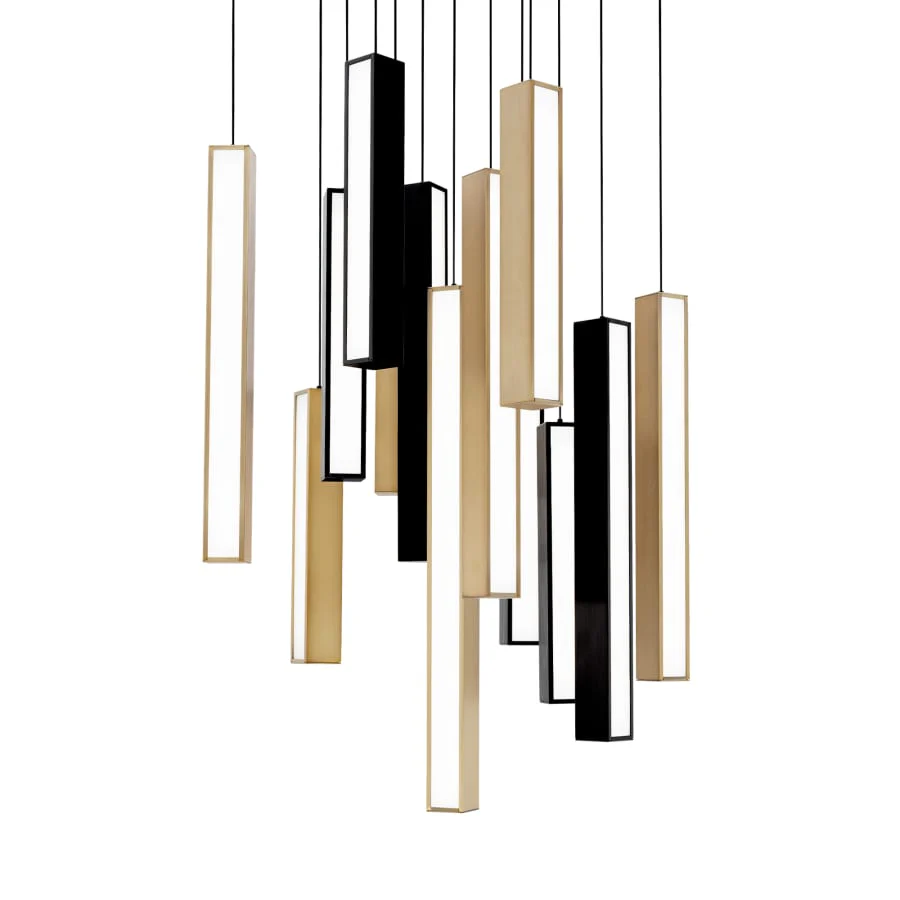 Modern Forms Chaos 13 Light 20" Wide LED Suspension Multi Light Pendant - Image 1