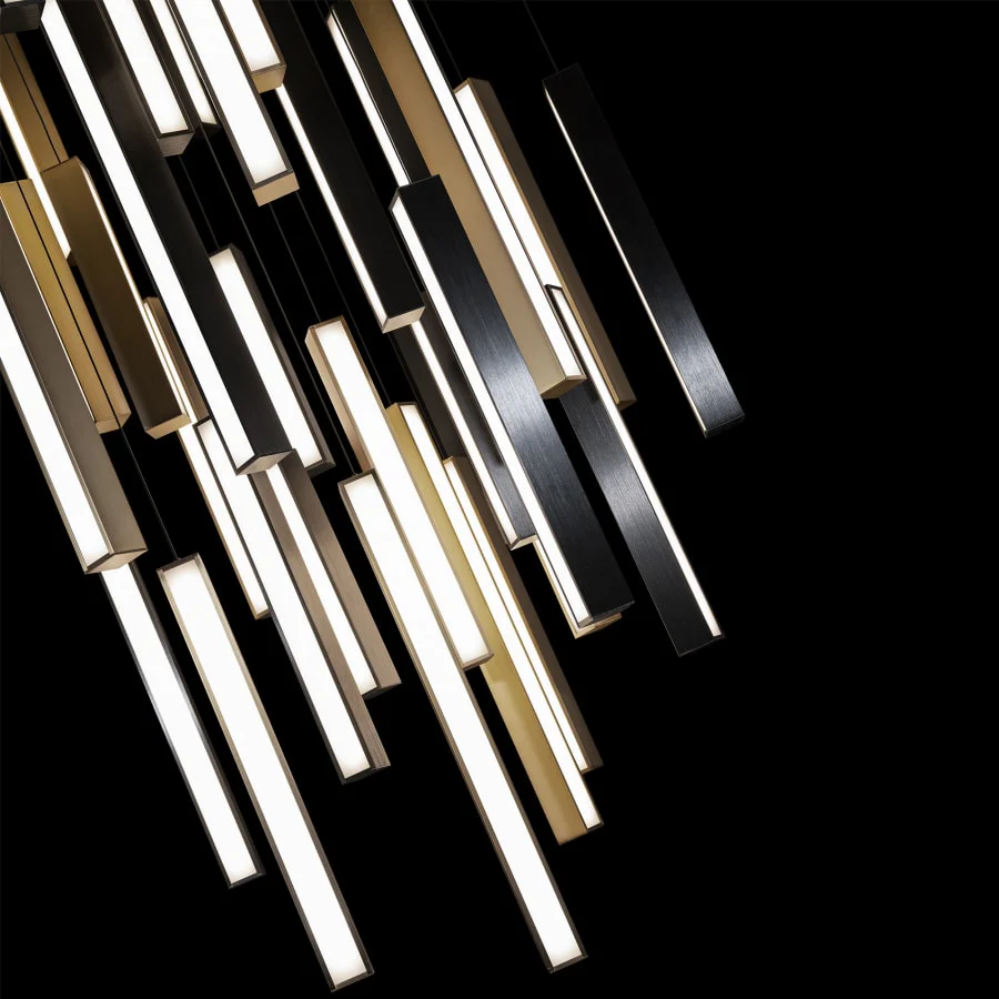 Modern Forms Chaos 41 Light 36" Wide LED Suspension Multi Light Pendant - Image 3